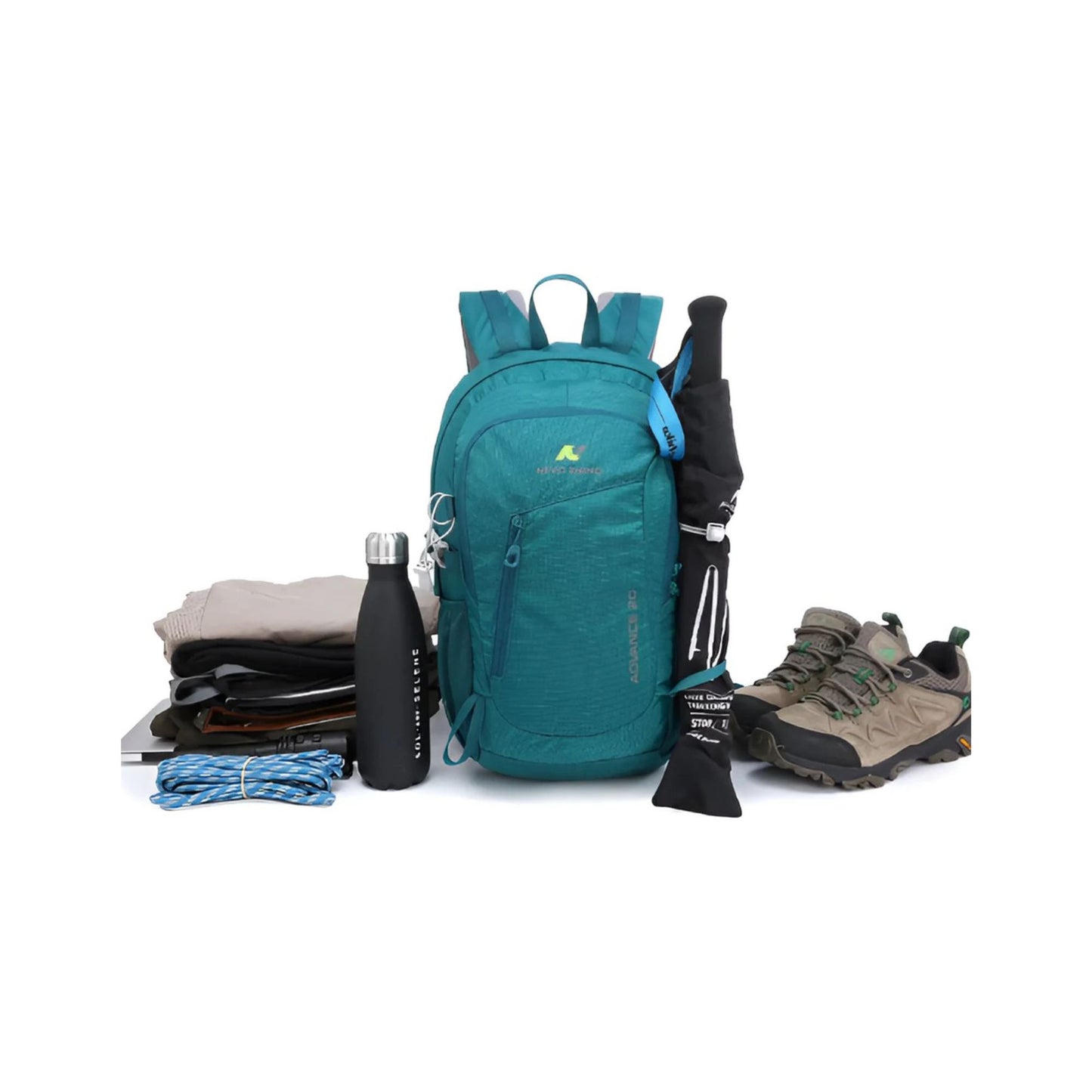 CarryQuest® - 20L Backpack - Water-repellent - 45x30x15cm - Black