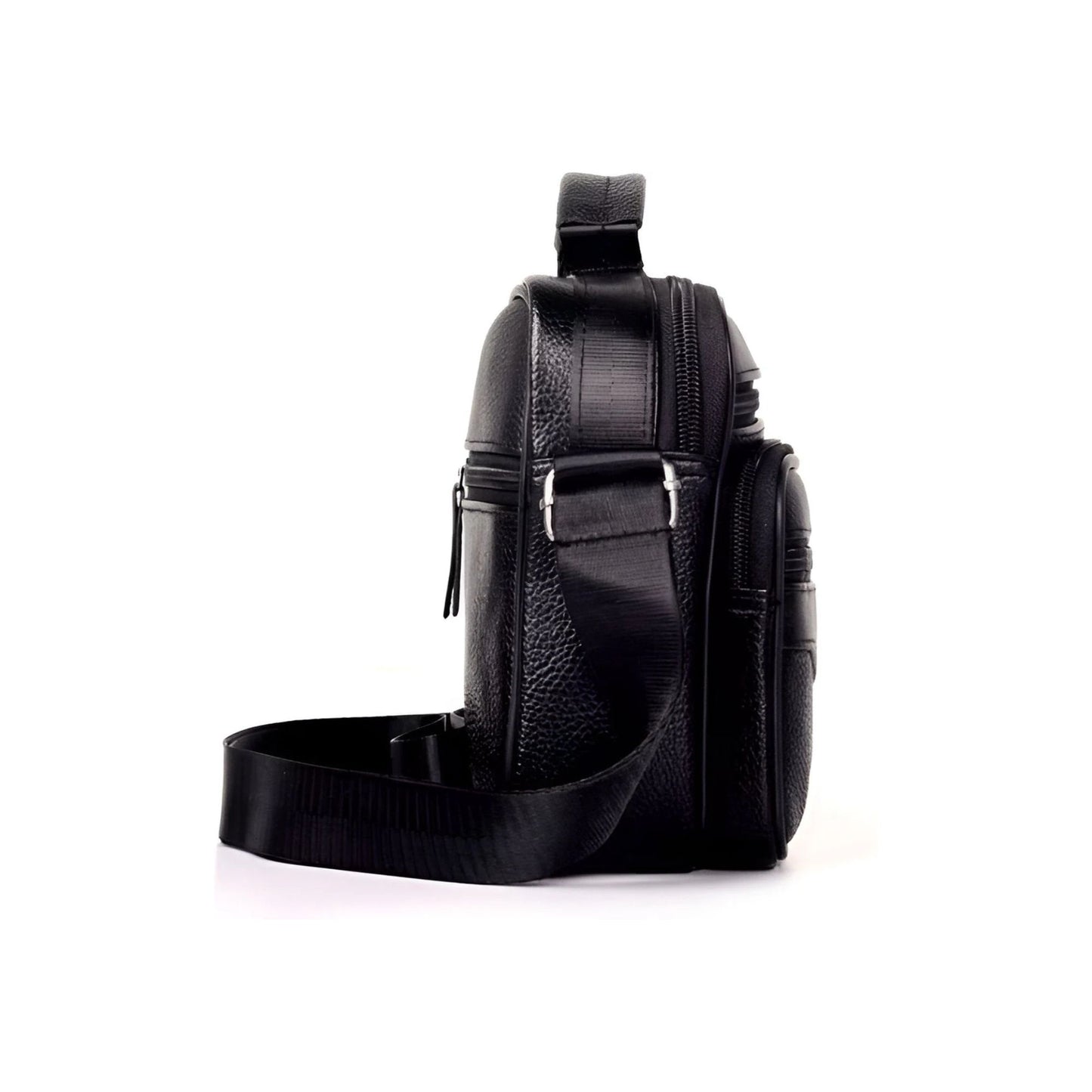 CarryQuest® - Heren Lederen Schoudertas - Koeienhuid Lederen Handtassen - Koffie