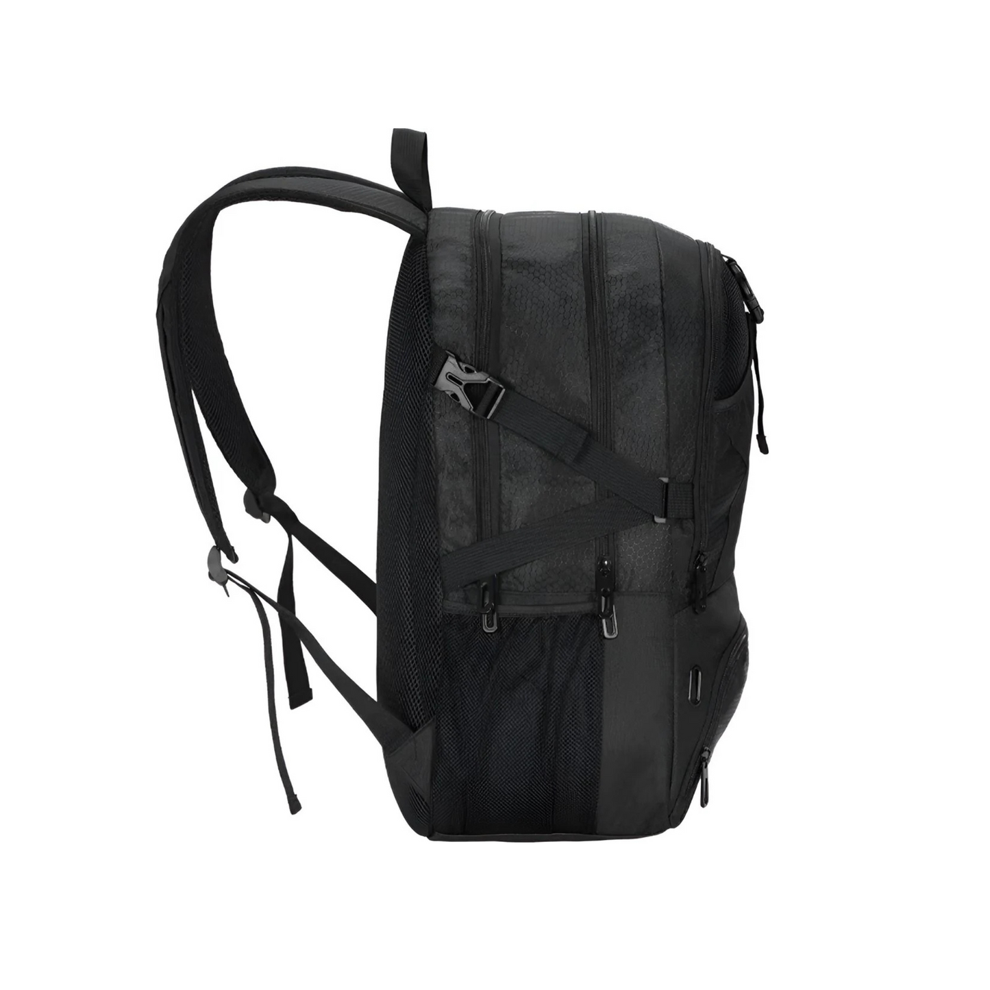 CarryQuest® - Grote Sportvoetbaltas - Sporttas voor Voetbal, Basketbal & Volleybal - Zwart