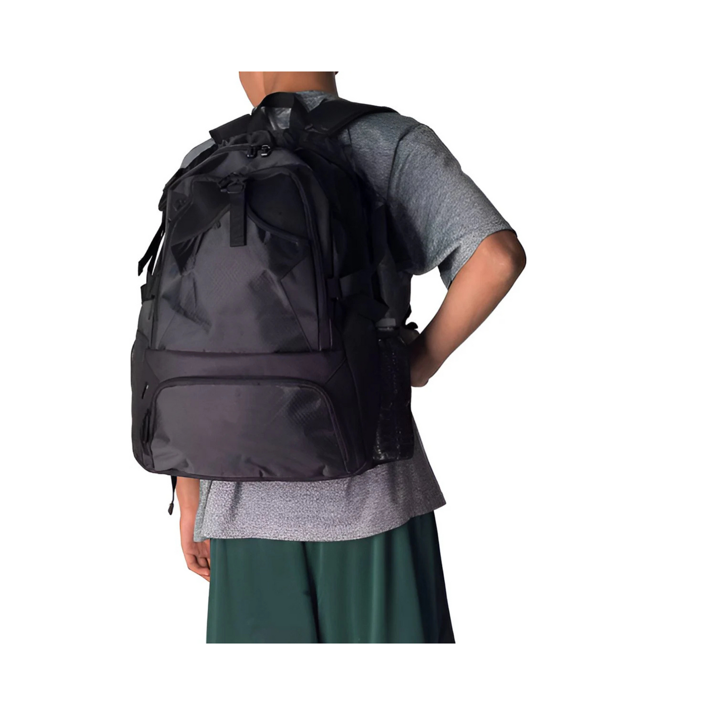 CarryQuest® - Grote Sportvoetbaltas - Sporttas voor Voetbal, Basketbal & Volleybal - Zwart