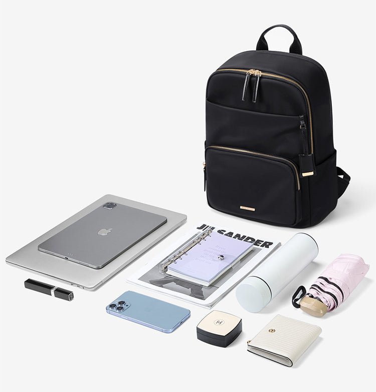 CarryQuest® 15 Inch Laptop Rugzak – Grote Capaciteit – Oxford Stof – Stijlvol & PraktischCarryQuest®Laptop Rugzak