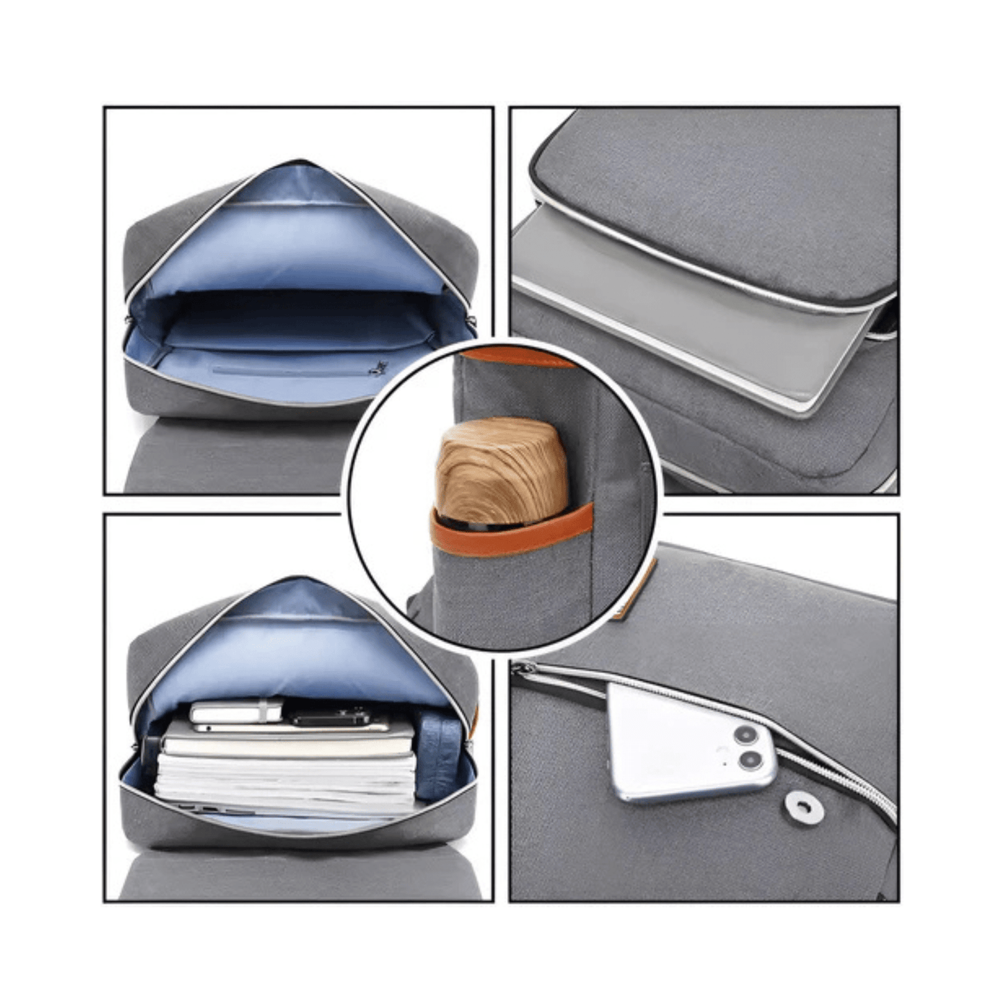 CarryQuest® - 16 Inch Laptop Rugzak - Schooltassen - 20 - 35 Liter - Unisex - RoodCarryQuestsimple