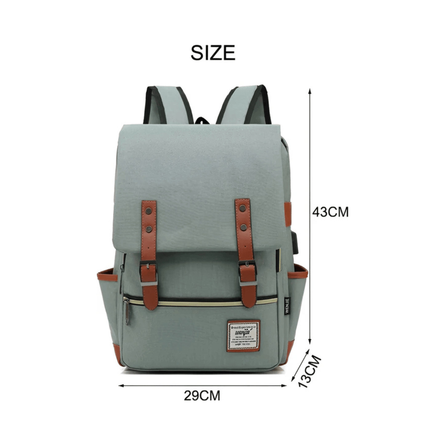 CarryQuest® - 16 Inch Laptop Rugzak - Schooltassen - 20 - 35 Liter - Unisex - RoodCarryQuestsimple