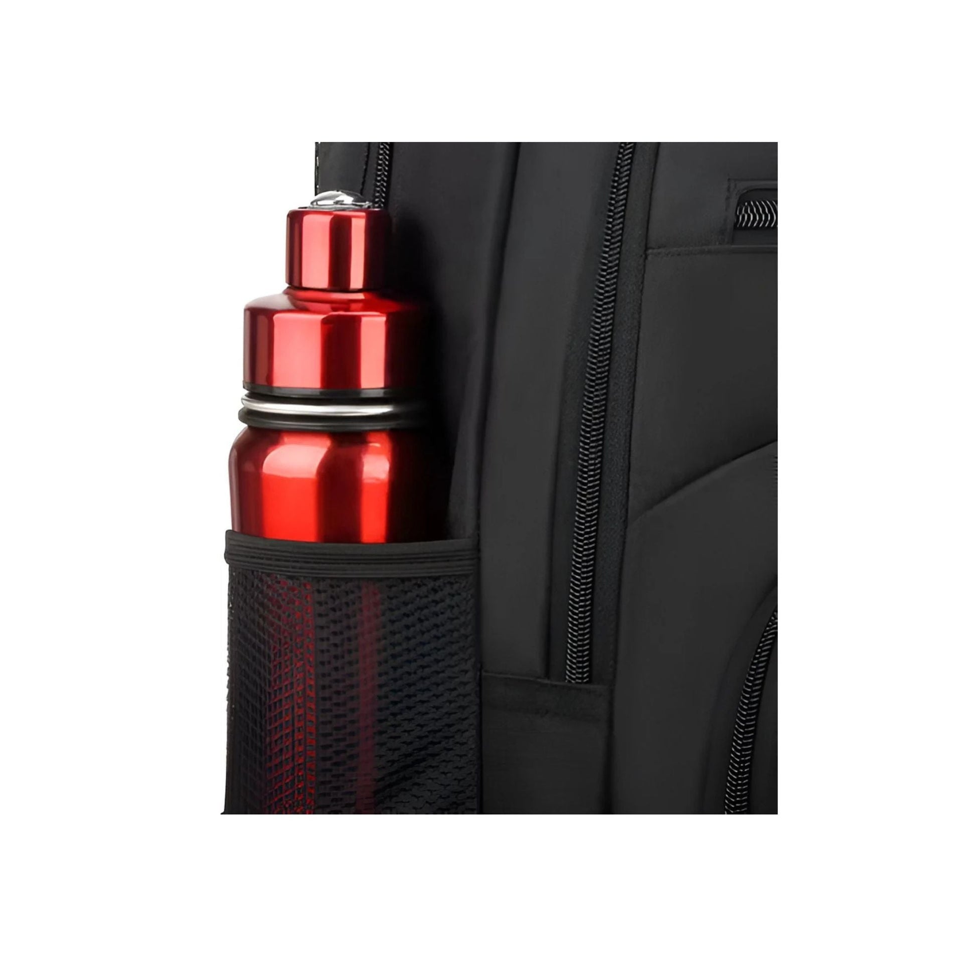 CarryQuest® - 16 inches - Computerrugzak - Nylon - Laptopvak - Zwart