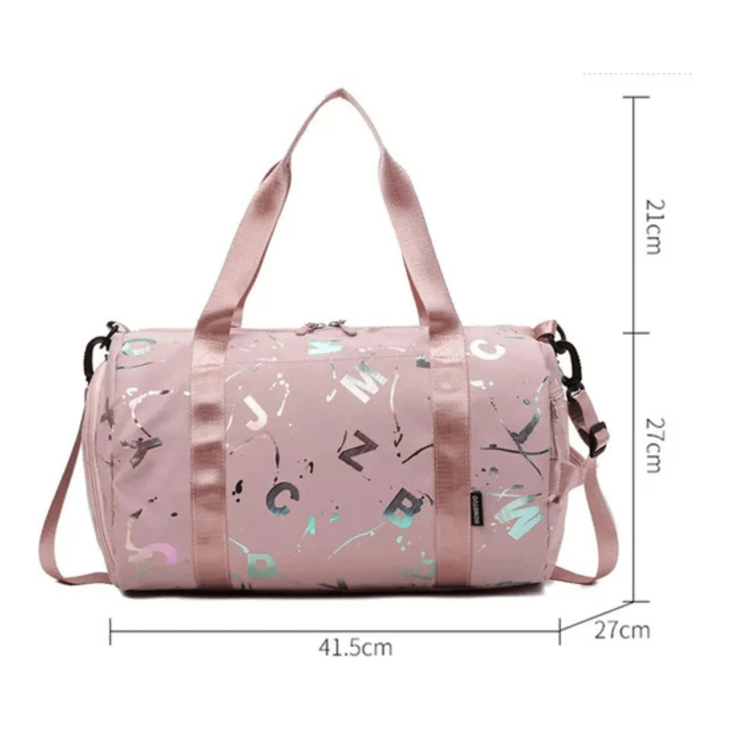 CarryQuest® - 20L Capaciteit - Weekendtas - Duurzaam Waterdicht - Fitness Yoga Zwemmen - Roze