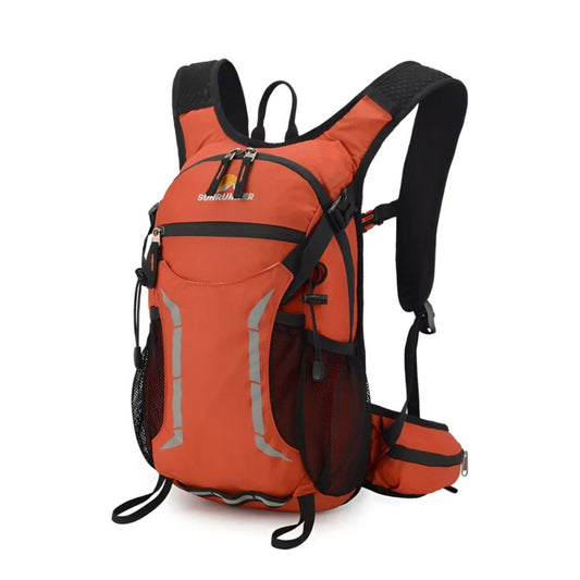CarryQuest® - 25L Waterdicht + Ademend - Sporttassen - Hiking Rugzak - Camping Rugzak - Oranje