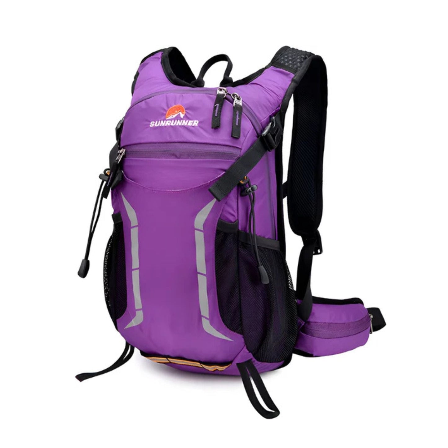 CarryQuest® - 25L Waterdicht + Ademend - Sporttassen - Hiking Rugzak - Camping Rugzak - Paars