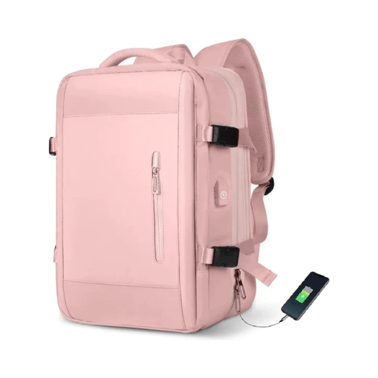 CarryQuest® - 36 - 55 Liter - Laptop Backpack - Laptop Rugzak - Roze