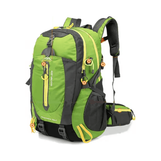 CarryQuest® - 40L - Rugzakken - Waterafstotend - Wandelen - Reizen - Nylon - 40 Liter - Groen