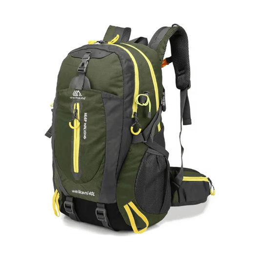 CarryQuest® - 40L - Rugzakken - Waterafstotend - Wandelen - Reizen - Nylon - 40 Liter - Groen
