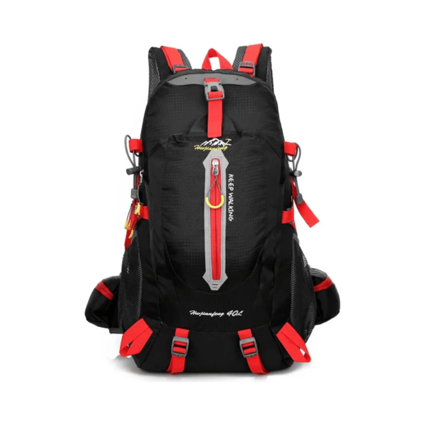 CarryQuest® - 40L - Rugzakken - Waterafstotend - Wandelen - Reizen - Nylon - 40 Liter - RoodCarryQuestsimple