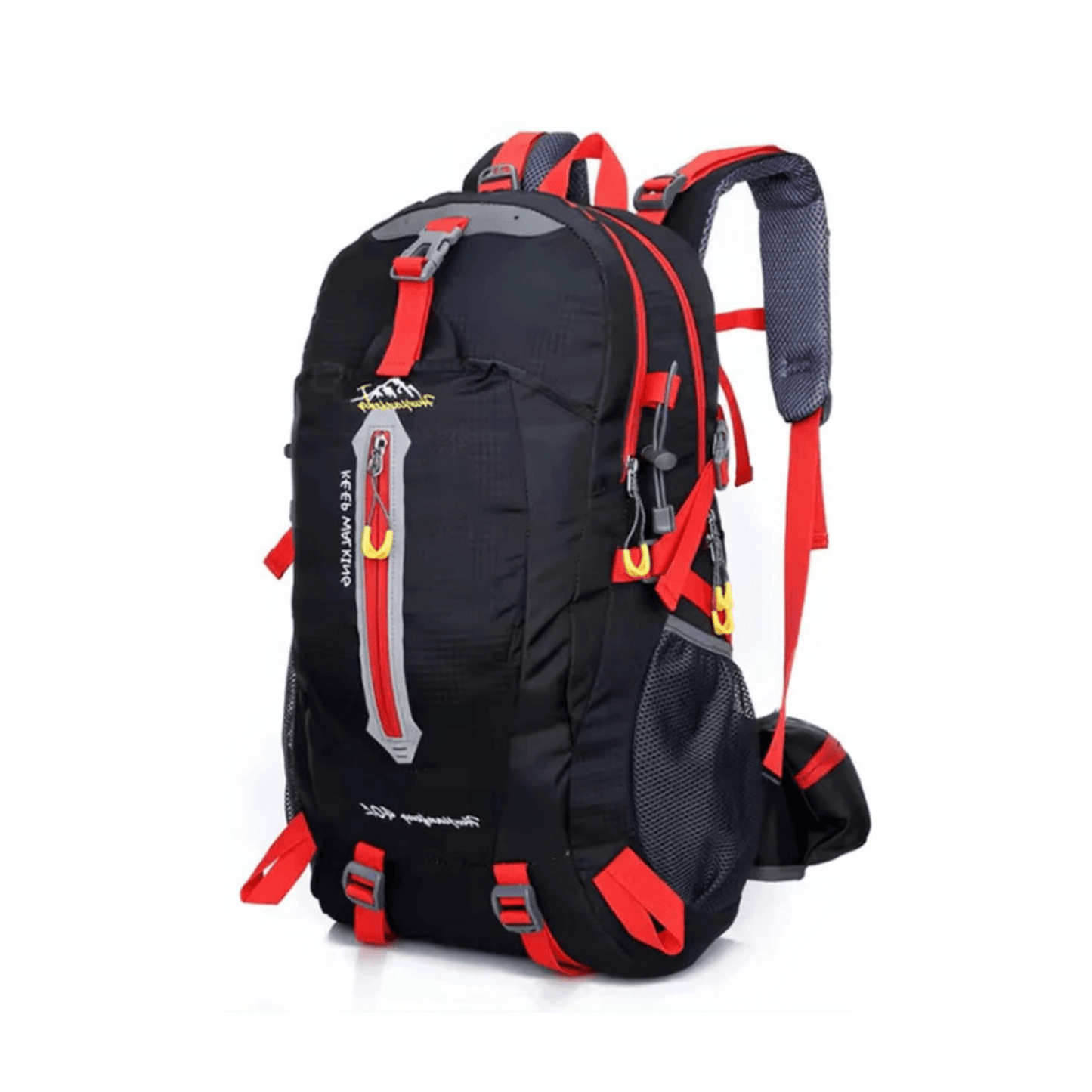 CarryQuest® - 40L - Rugzakken - Waterafstotend - Wandelen - Reizen - Nylon - 40 Liter - RoodCarryQuestsimple