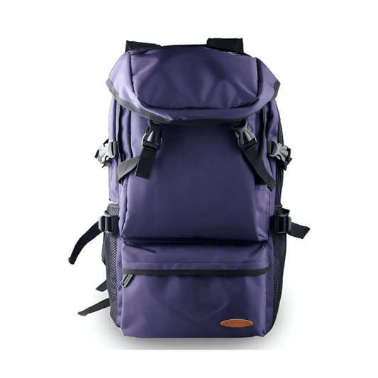 CarryQuest® - 50L Wandelen Reisrugzak - Waterdicht - Lichtgewicht - Laptop 15,6" - Wandelrugzak - Paars