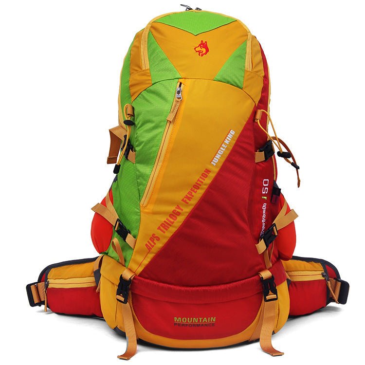 CarryQuest® 50L Waterdichte Outdoor Rugzak – Lichtgewicht en Comfortabel – Perfect voor Kamperen en HikenCarryQuest®Wandel RugzakNiet Klaar