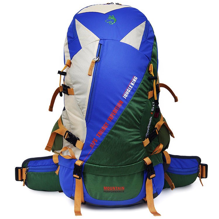CarryQuest® 50L Waterdichte Outdoor Rugzak – Lichtgewicht en Comfortabel – Perfect voor Kamperen en HikenCarryQuest®Wandel RugzakNiet Klaar