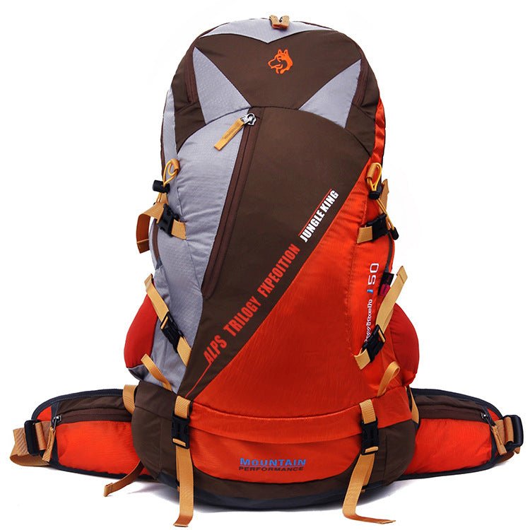 CarryQuest® 50L Waterdichte Outdoor Rugzak – Lichtgewicht en Comfortabel – Perfect voor Kamperen en HikenCarryQuest®Wandel RugzakNiet Klaar
