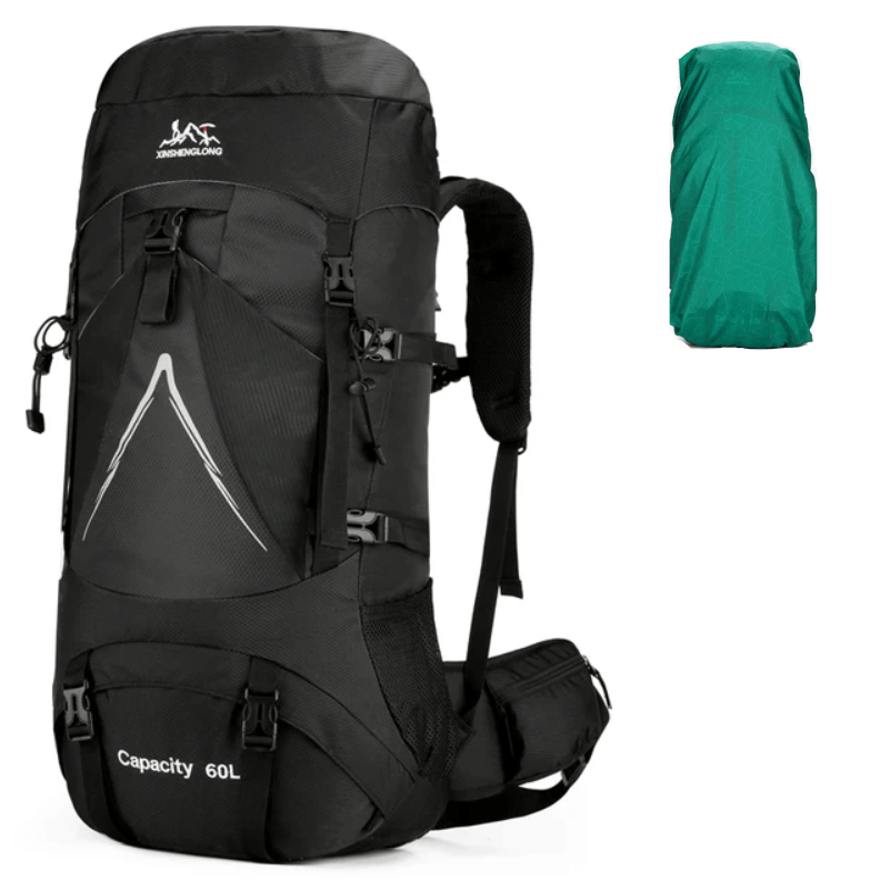 CarryQuest® - 60L Backpack - Camping Rugzak - Gratis Regenhoes - 5 KleurenCarryQuestWandel Rugzak