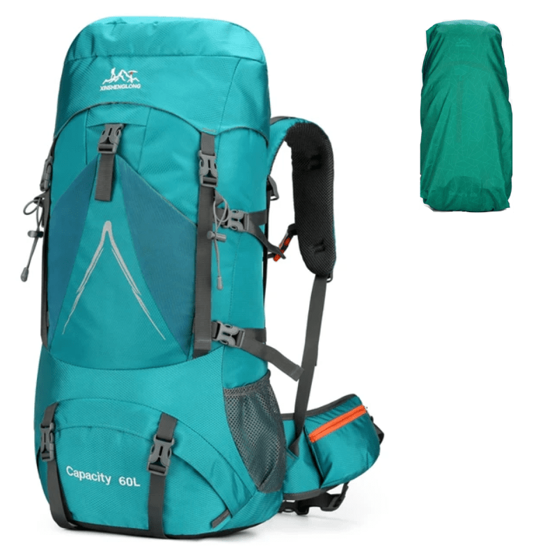 CarryQuest® - 60L Backpack - Camping Rugzak - Gratis Regenhoes - 5 KleurenCarryQuestWandel Rugzak