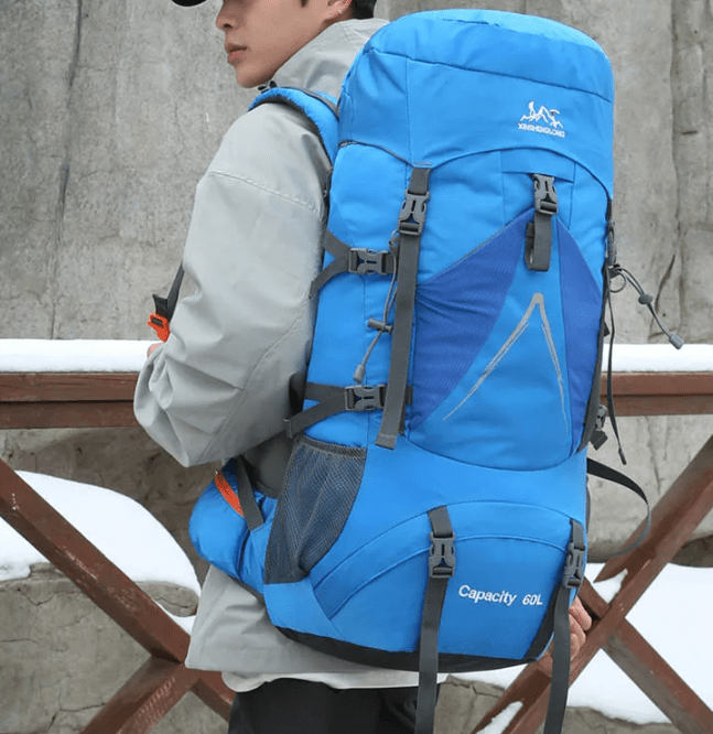 CarryQuest® - 60L Backpack - Camping Rugzak - Gratis Regenhoes - 5 KleurenCarryQuestWandel Rugzak