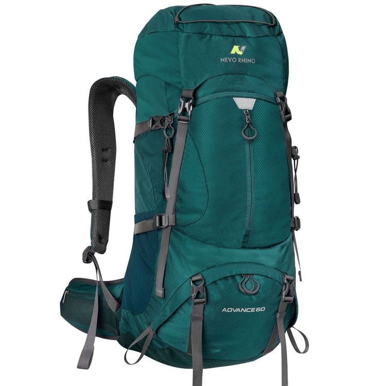 CarryQuest® 60L Waterdichte Bergbeklim Rugzak – Lichtgewicht en ErgonomischCarryQuest®Wandel Rugzak60L