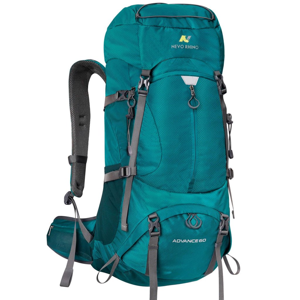 CarryQuest® 60L Waterdichte Bergbeklim Rugzak – Lichtgewicht en ErgonomischCarryQuest®Wandel Rugzak60L