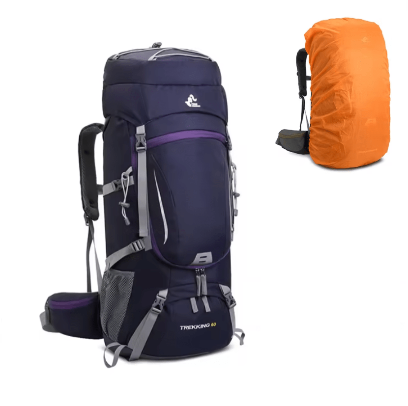 CarryQuest® - 60L Waterdichte Nylon Backpack - Bergbeklimmen - 4 kleurenCarryQuestWandel Rugzak