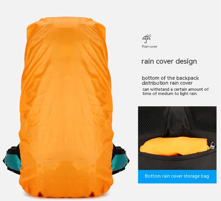 CarryQuest® - 65L - Camping/Wandel Rugzak - Regenhoes - 6 kleurenCarryQuestWandel Rugzak65L