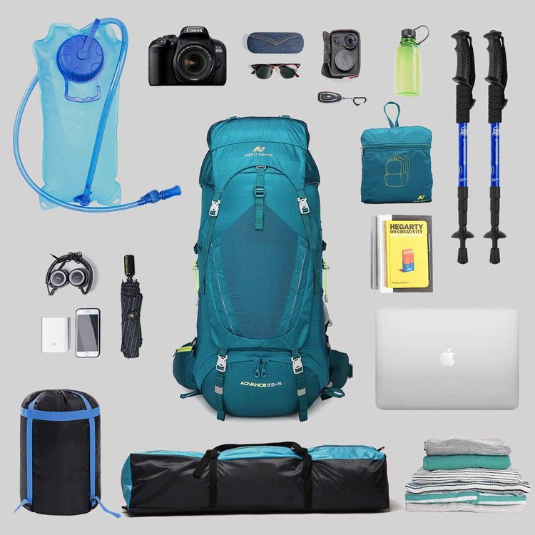 CarryQuest® 70L Waterdichte Backpack – Ruim & Comfortabel – Ideaal voor Outdoor ReizenCarryQuest®Wandel RugzakNiet Klaar