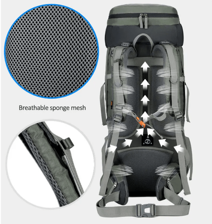 CarryQuest® - 75L - Camping Wandelrugzak - 5 KleurenCarryQuestWandel Rugzak75L