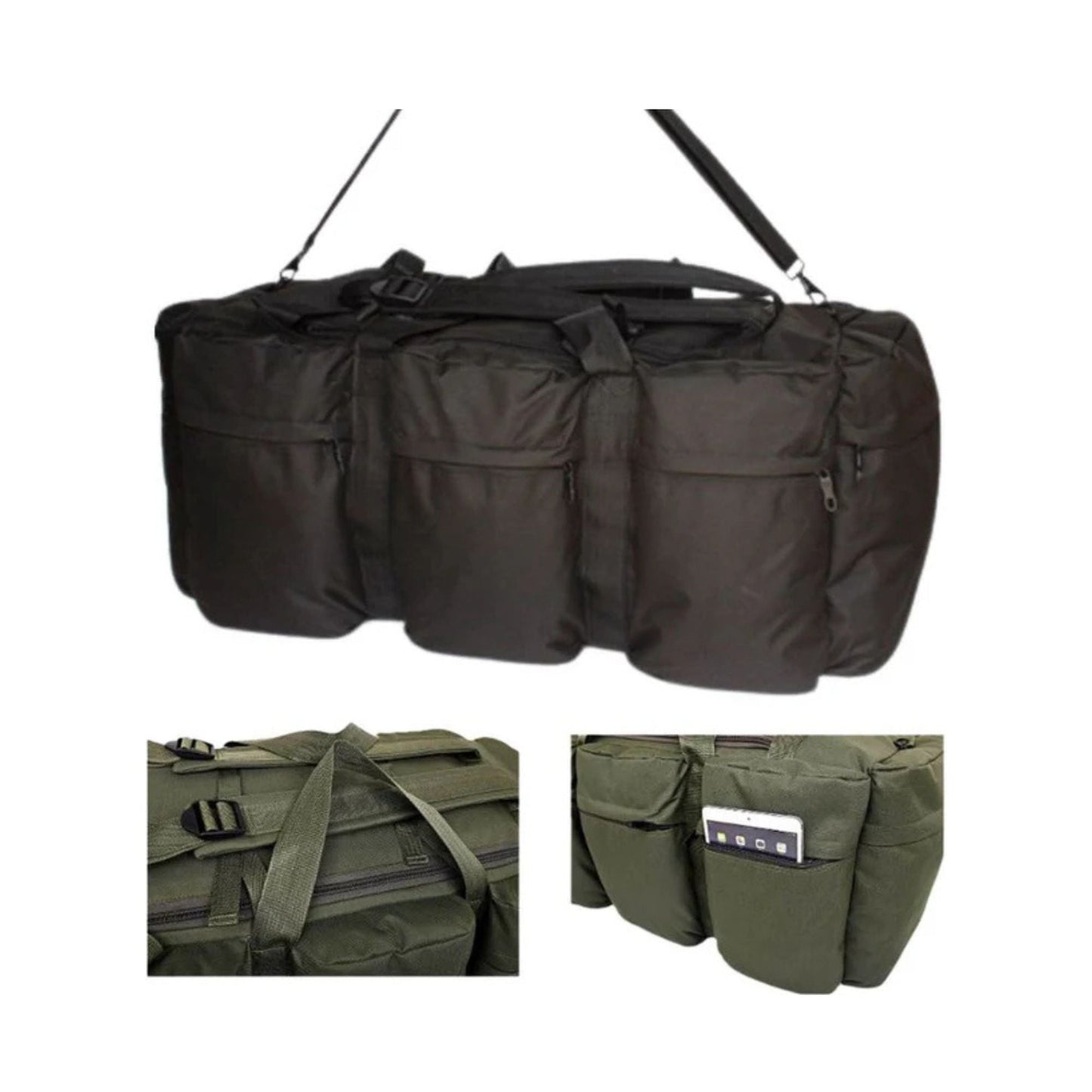 CarryQuest® - 90L Backpacks - Wandelrugzak - Hiking backpack Organizer - 90 Liter - ZwartCarryQuestsimple