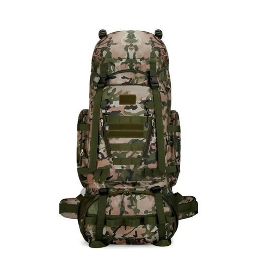 CarryQuest® - 90L Titan - Waterdichte - Wandelen - Heren - Dames - 90 Liter - Backpack - Camouflage