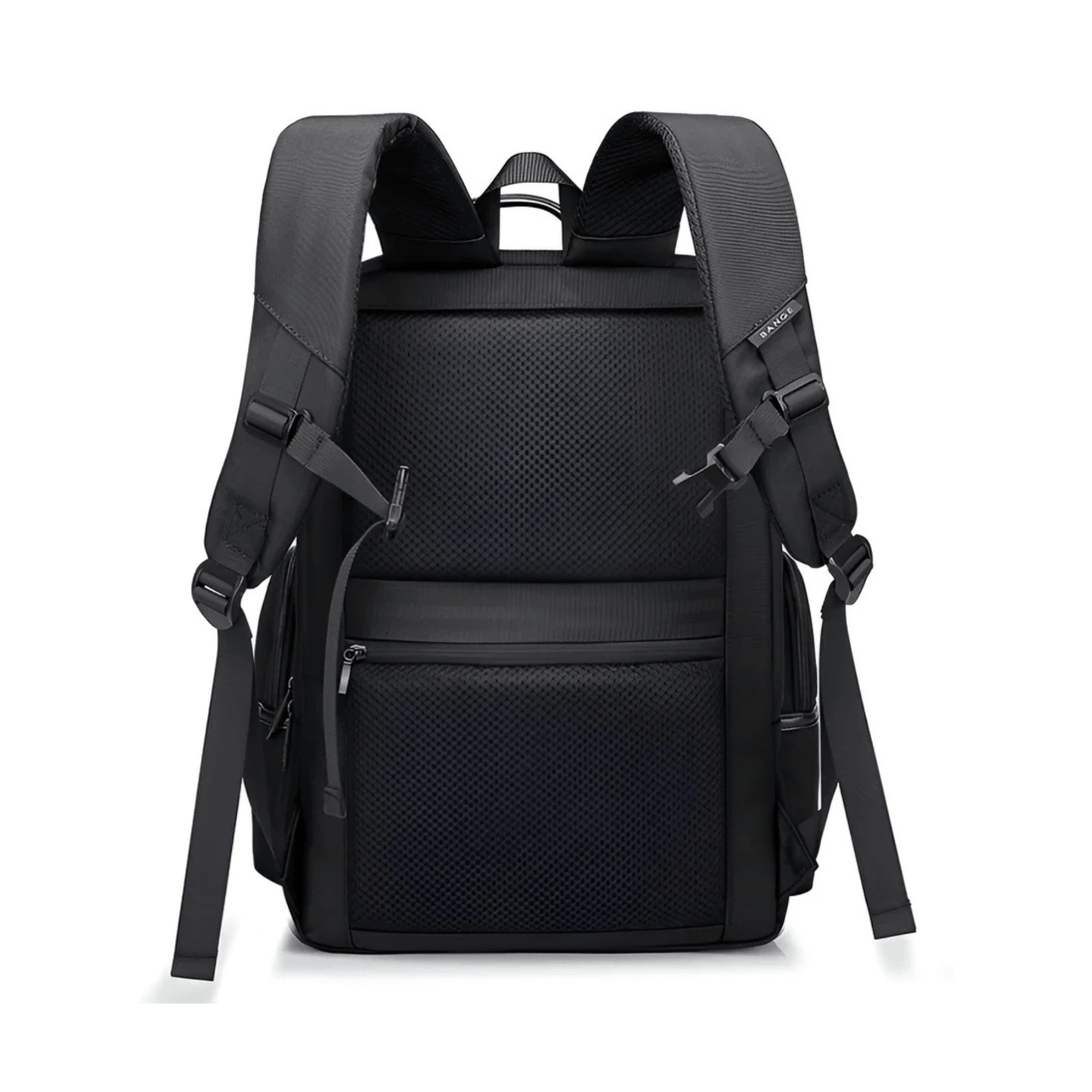 CarryQuest® - Anti - diefstal Laptop Rugzak 15,6" - Waterdicht + USB Oplaadpoort - Schooltassen - Zwart