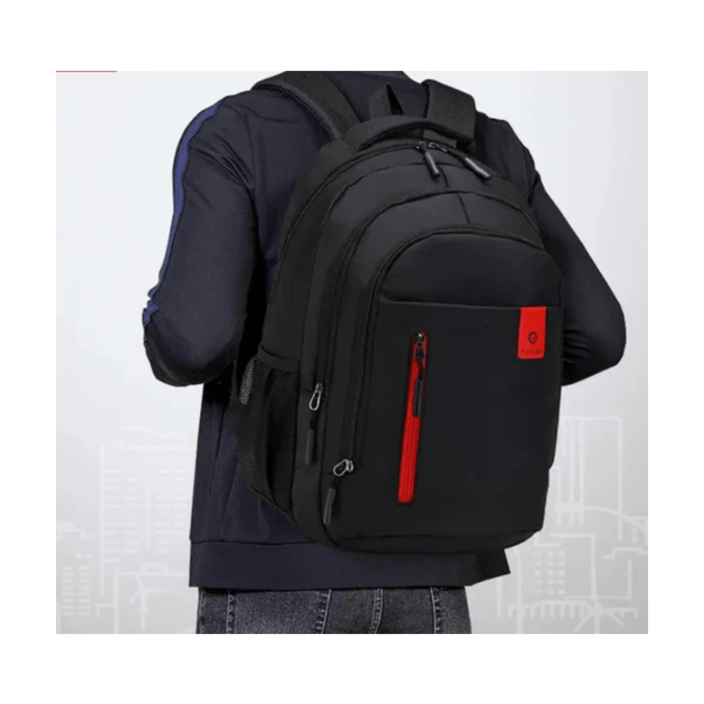 CarryQuest® - Backpack - Rugzak capaciteit - Waterdicht - Ontdek de School Backpack - BlauwCarryQuestsimple