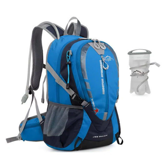 CarryQuest® - Bergbeklimmen Hydratatie Rugzak 25L + 2L Waterzak - Wandel Rugzak - Blauw