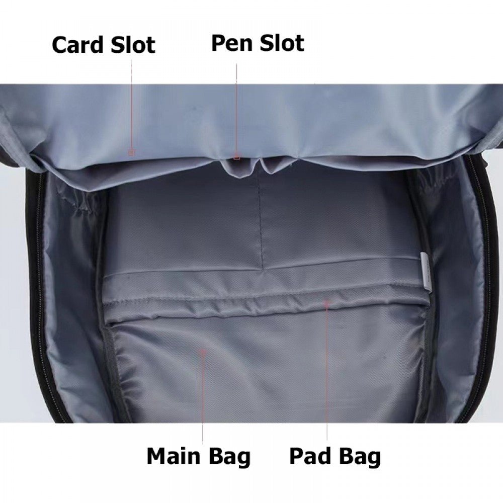 CarryQuest® Doorzichtige Waterdichte Rugzak – TPU – Schooltas – Jongens & Meisjes – 29x15x43 cmCarryQuestSchool RugzakBasisschool en middelbare school