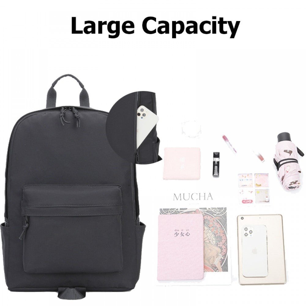 CarryQuest® Doorzichtige Waterdichte Rugzak – TPU – Schooltas – Jongens & Meisjes – 29x15x43 cmCarryQuestSchool RugzakBasisschool en middelbare school