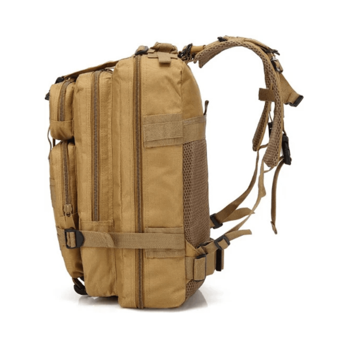 CarryQuest® - Duurzaam nylon - Camouflage - lichtgewicht en draagbaar - 30 liter capaciteit - Khaki