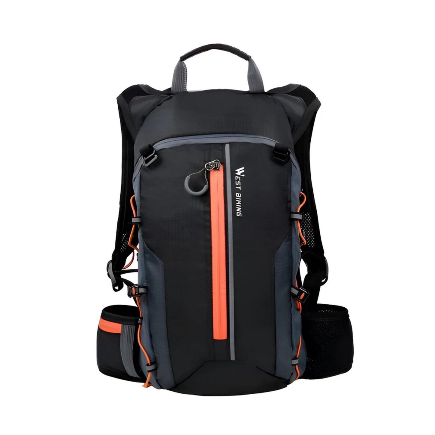 CarryQuest® - Fietsrugzak 16L - Opvouwbaar - Waterzak 2L - Outdoor Sport - Wandelrugzak - OranjeCarryQuestsimple