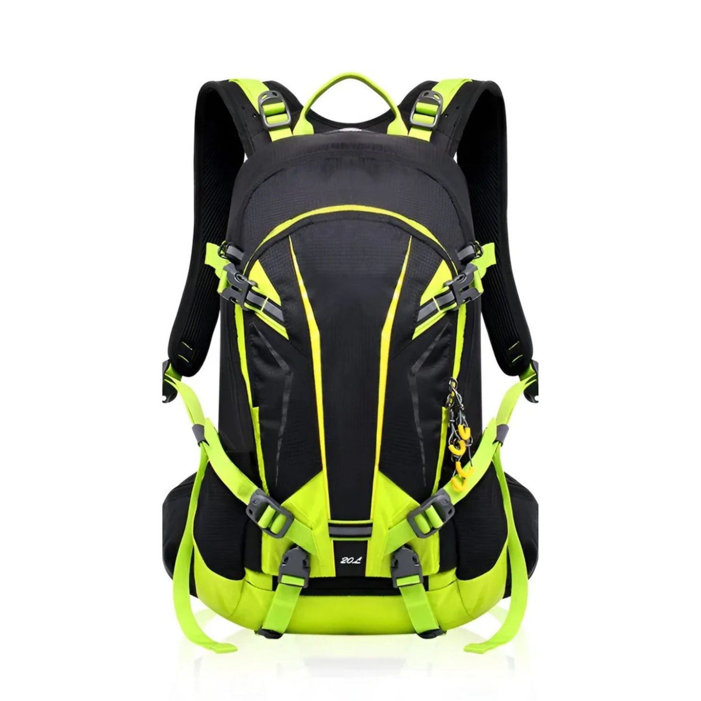CarryQuest® - Fietsrugzak Schoudertas 20L - Duurzaam Nylon - Hiking Rugzak - Wandelen - GroenCarryQuestsimple