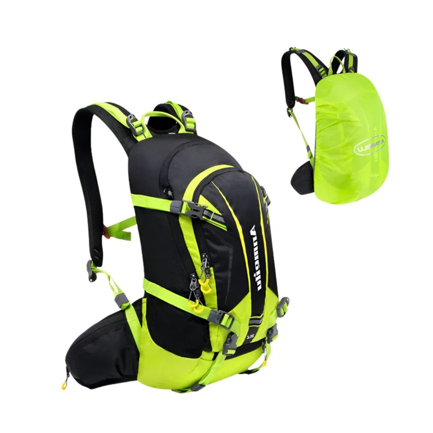 CarryQuest® - Fietsrugzak Schoudertas 20L - Duurzaam Nylon - Hiking Rugzak - Wandelen - ZwartCarryQuestsimple