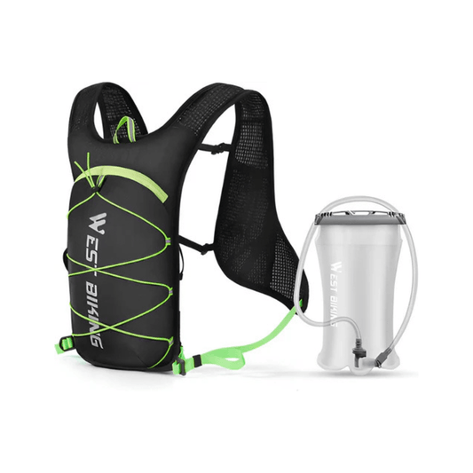 CarryQuest® - Fietsrugzak - Ultralicht 7L - Waterbestendig - Groen