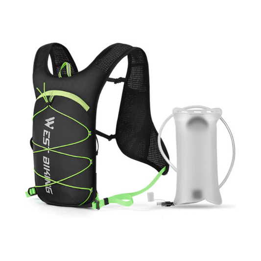 CarryQuest® - Fietsrugzak - Ultralicht 7L - Waterbestendig - Groen