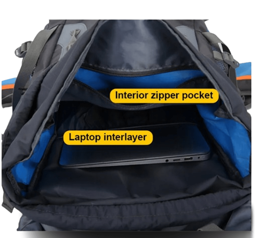 CarryQuest® - Grote Camping Hiking Wandel Rugzak - 70L - 5 kleurenCarryQuestWandel Rugzak
