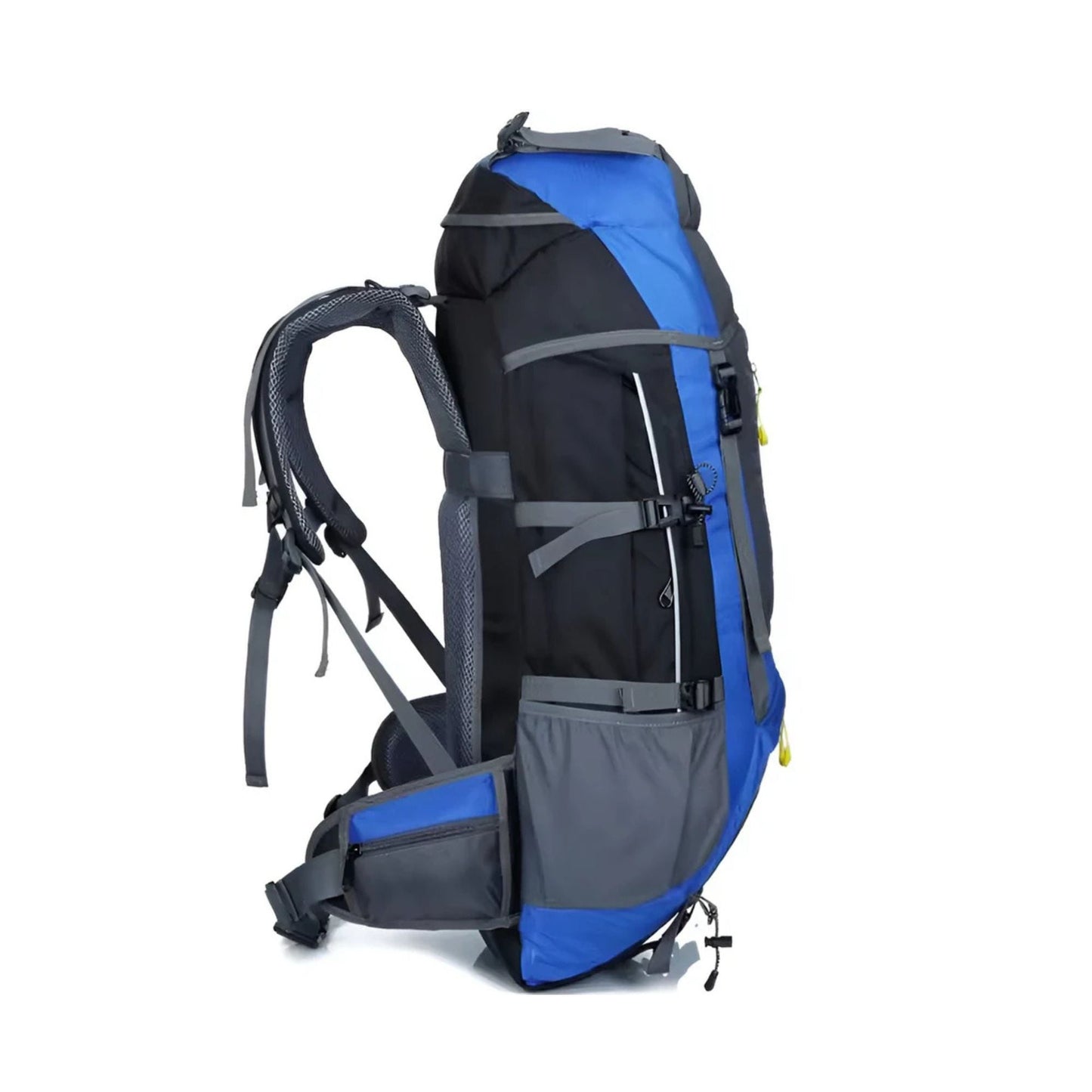 CarryQuest® - Grote Camping Rugzak Reistas - 65+5L - Duurzaam Nylon + Regenhoes - Sporttassen - Wandelen - GroenCarryQuestsimple