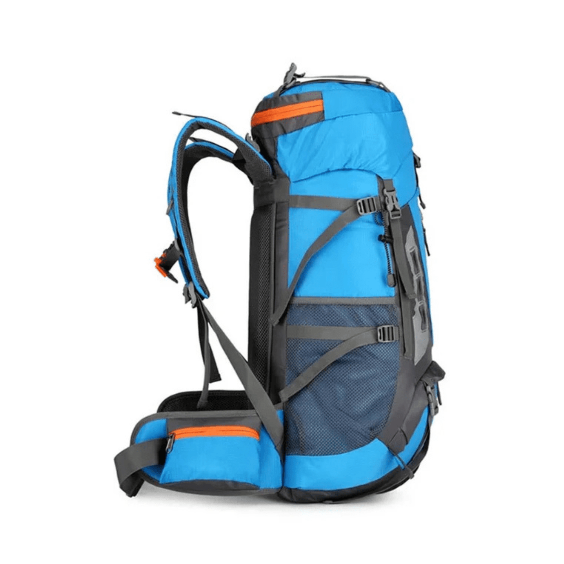CarryQuest® - Grote Lichtgewicht Nylon Hiking - Voor - Blauw