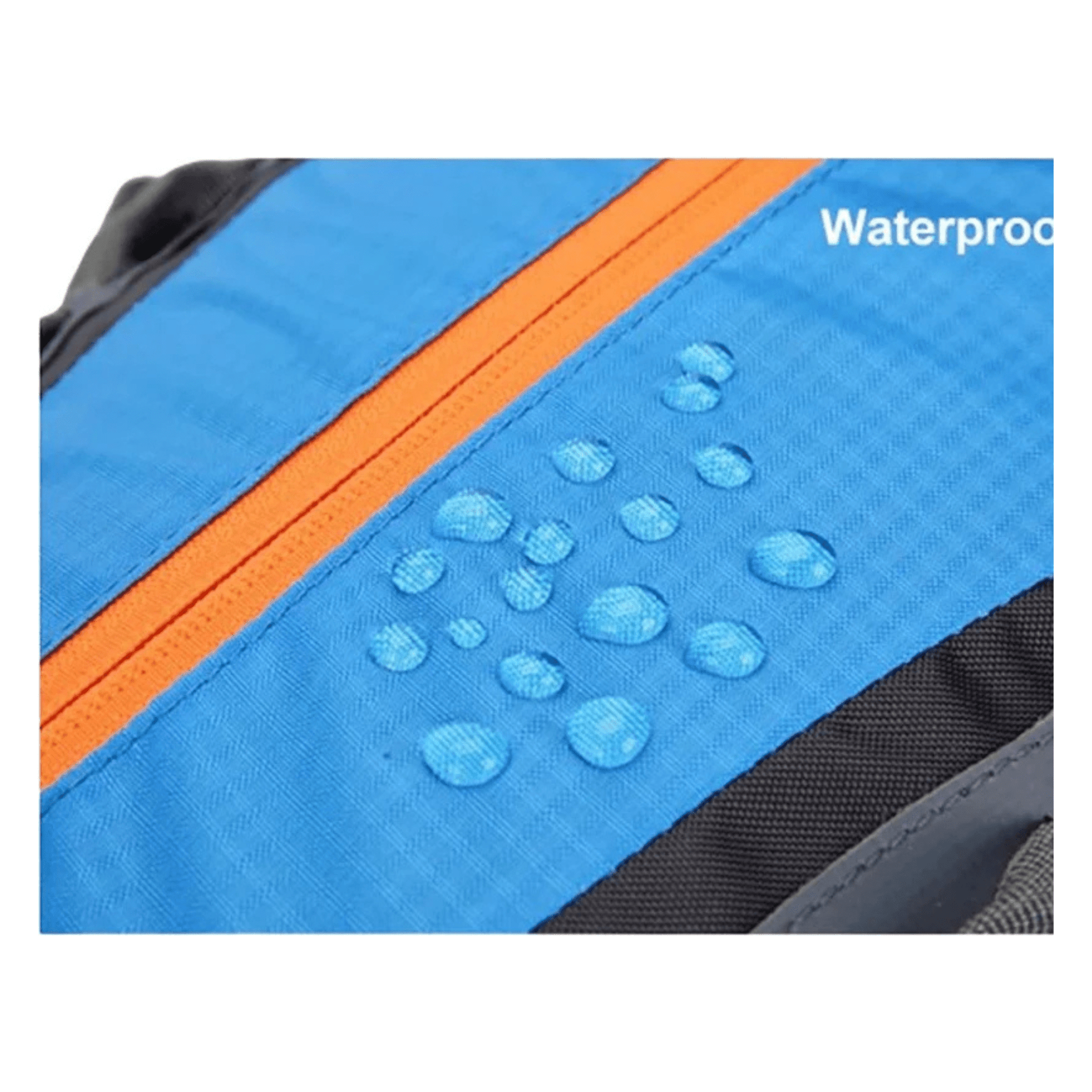 CarryQuest® - Grote Lichtgewicht Nylon Hiking - Voor - Oranje