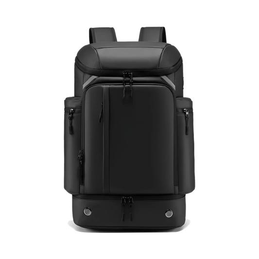 CarryQuest® - Heren Reistas Rugzak - 50L Capaciteit + USB - Laptoprugzak - Zwart