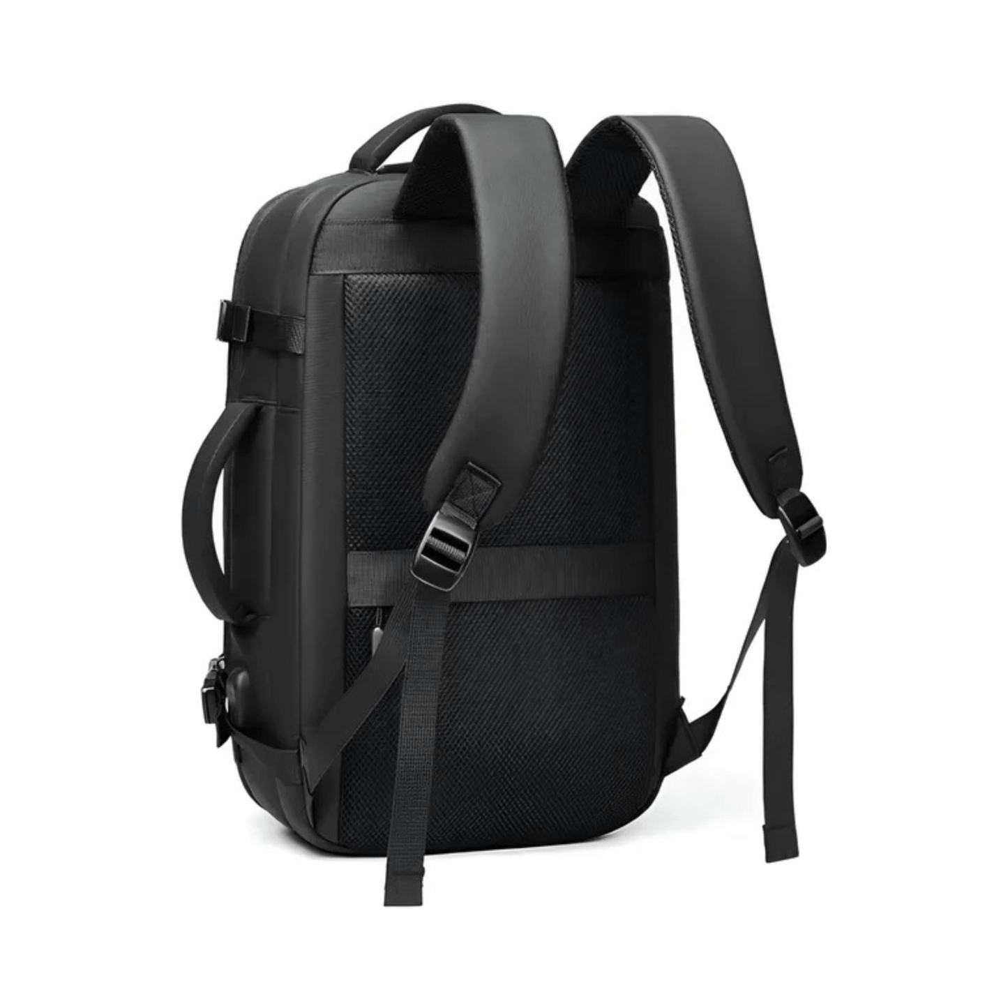 CarryQuest® - Heren Rugzak - Laptop + USB - Capaciteit - ZwartCarryQuestsimple