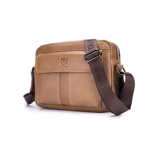 CarryQuest® - Heren Schoudertas - Handtas - Crossbody Messenger Tassen - Khaki