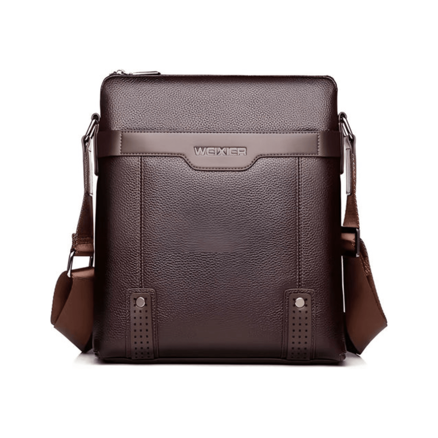 CarryQuest® - Heren Schoudertas PU Leder - Koerierstas - Zakelijke Tassen - KoffieCarryQuestsimple